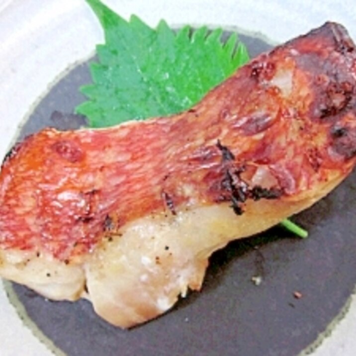 自家製西京味噌☆　「焼魚　メヌキ西京焼」